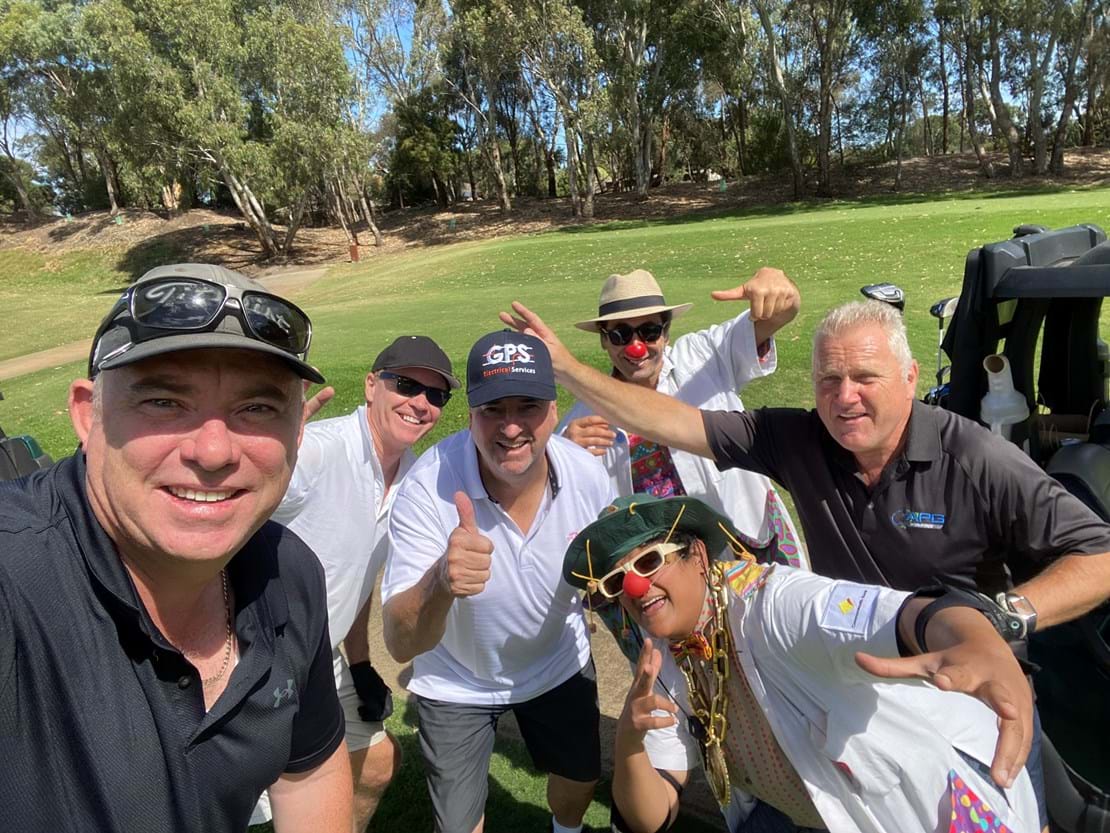 APG Workforce Team with the Clown Doctors